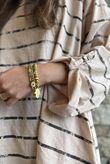 Porto Button Back Breton Tunic Ballet Nude 